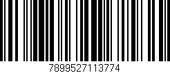 Código de barras (EAN, GTIN, SKU, ISBN): '7899527113774'