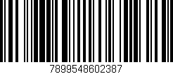 Código de barras (EAN, GTIN, SKU, ISBN): '7899548602387'