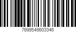 Código de barras (EAN, GTIN, SKU, ISBN): '7899548603346'