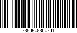 Código de barras (EAN, GTIN, SKU, ISBN): '7899548604701'