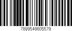 Código de barras (EAN, GTIN, SKU, ISBN): '7899548605579'