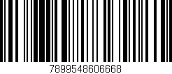Código de barras (EAN, GTIN, SKU, ISBN): '7899548606668'