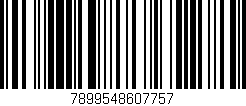 Código de barras (EAN, GTIN, SKU, ISBN): '7899548607757'