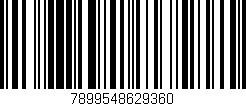 Código de barras (EAN, GTIN, SKU, ISBN): '7899548629360'