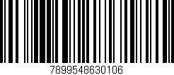 Código de barras (EAN, GTIN, SKU, ISBN): '7899548630106'