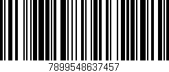 Código de barras (EAN, GTIN, SKU, ISBN): '7899548637457'