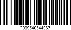 Código de barras (EAN, GTIN, SKU, ISBN): '7899548644967'