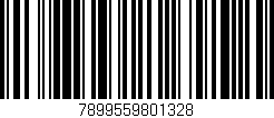 Código de barras (EAN, GTIN, SKU, ISBN): '7899559801328'
