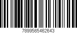 Código de barras (EAN, GTIN, SKU, ISBN): '7899565462643'