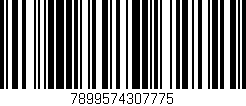 Código de barras (EAN, GTIN, SKU, ISBN): '7899574307775'