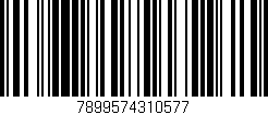 Código de barras (EAN, GTIN, SKU, ISBN): '7899574310577'