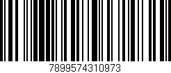 Código de barras (EAN, GTIN, SKU, ISBN): '7899574310973'