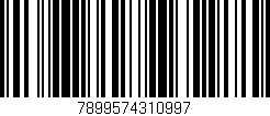 Código de barras (EAN, GTIN, SKU, ISBN): '7899574310997'