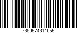 Código de barras (EAN, GTIN, SKU, ISBN): '7899574311055'