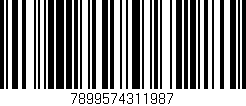 Código de barras (EAN, GTIN, SKU, ISBN): '7899574311987'