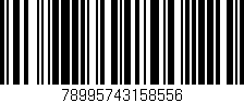 Código de barras (EAN, GTIN, SKU, ISBN): '78995743158556'
