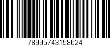 Código de barras (EAN, GTIN, SKU, ISBN): '78995743158624'