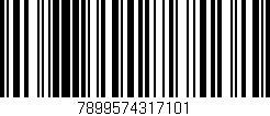 Código de barras (EAN, GTIN, SKU, ISBN): '7899574317101'
