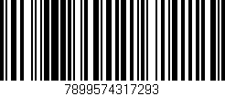 Código de barras (EAN, GTIN, SKU, ISBN): '7899574317293'