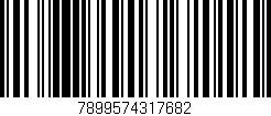 Código de barras (EAN, GTIN, SKU, ISBN): '7899574317682'