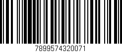 Código de barras (EAN, GTIN, SKU, ISBN): '7899574320071'