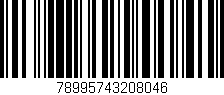 Código de barras (EAN, GTIN, SKU, ISBN): '78995743208046'