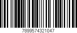 Código de barras (EAN, GTIN, SKU, ISBN): '7899574321047'