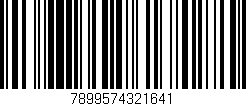 Código de barras (EAN, GTIN, SKU, ISBN): '7899574321641'