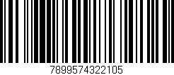 Código de barras (EAN, GTIN, SKU, ISBN): '7899574322105'