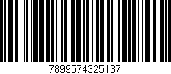 Código de barras (EAN, GTIN, SKU, ISBN): '7899574325137'