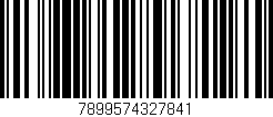Código de barras (EAN, GTIN, SKU, ISBN): '7899574327841'