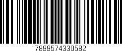 Código de barras (EAN, GTIN, SKU, ISBN): '7899574330582'