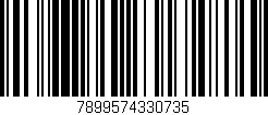 Código de barras (EAN, GTIN, SKU, ISBN): '7899574330735'