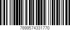 Código de barras (EAN, GTIN, SKU, ISBN): '7899574331770'