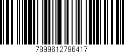 Código de barras (EAN, GTIN, SKU, ISBN): '7899612796417'