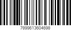 Código de barras (EAN, GTIN, SKU, ISBN): '7899613604698'