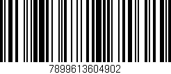 Código de barras (EAN, GTIN, SKU, ISBN): '7899613604902'