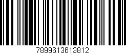 Código de barras (EAN, GTIN, SKU, ISBN): '7899613613812'