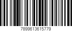 Código de barras (EAN, GTIN, SKU, ISBN): '7899613615779'