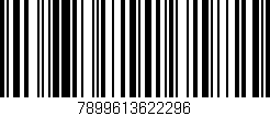 Código de barras (EAN, GTIN, SKU, ISBN): '7899613622296'
