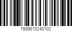 Código de barras (EAN, GTIN, SKU, ISBN): '7899615240702'