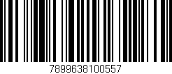 Código de barras (EAN, GTIN, SKU, ISBN): '7899638100557'