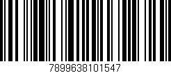 Código de barras (EAN, GTIN, SKU, ISBN): '7899638101547'