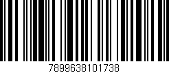 Código de barras (EAN, GTIN, SKU, ISBN): '7899638101738'