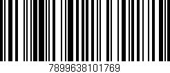 Código de barras (EAN, GTIN, SKU, ISBN): '7899638101769'