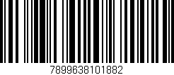 Código de barras (EAN, GTIN, SKU, ISBN): '7899638101882'