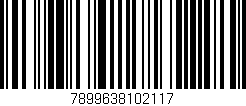 Código de barras (EAN, GTIN, SKU, ISBN): '7899638102117'