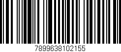 Código de barras (EAN, GTIN, SKU, ISBN): '7899638102155'