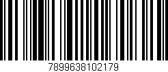 Código de barras (EAN, GTIN, SKU, ISBN): '7899638102179'