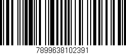 Código de barras (EAN, GTIN, SKU, ISBN): '7899638102391'